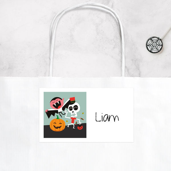 Spooky Fun - Halloween Party Bag & Sticker - Pack of 10